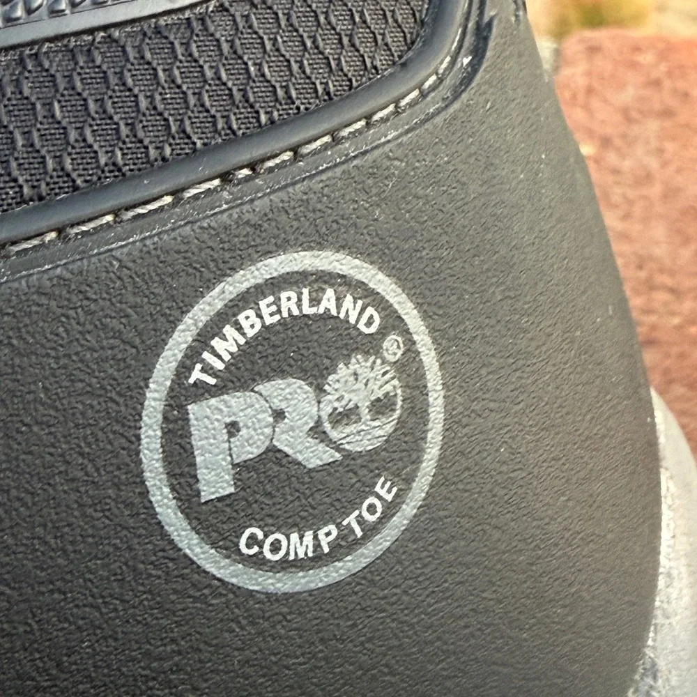 Timberland PRO Mens 13M ReBOTL Waterproof Composite Toe Work Boots Black A1KBW